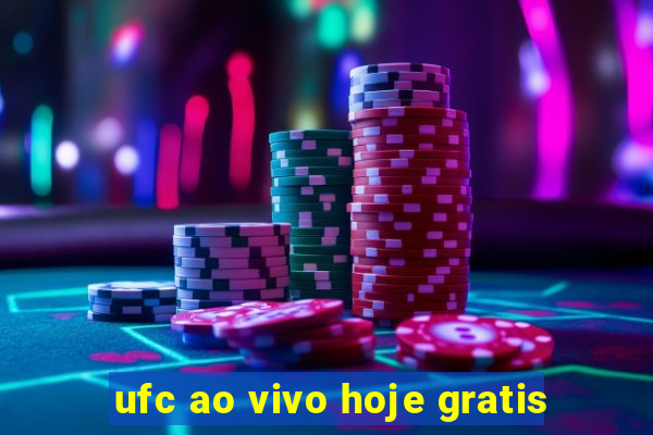 ufc ao vivo hoje gratis