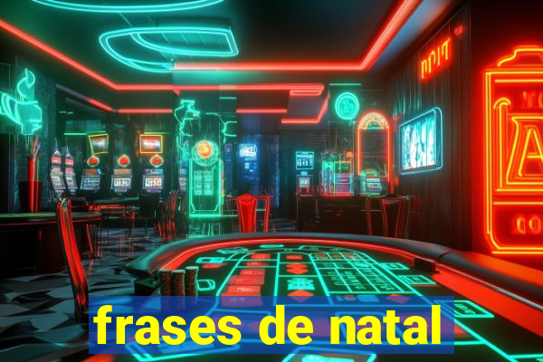 frases de natal