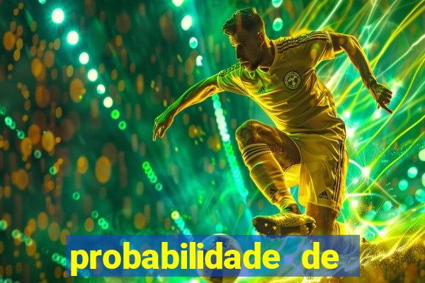 probabilidade de gol em um jogo