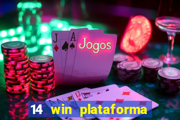 14 win plataforma de jogos