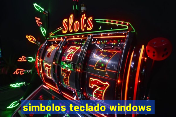 simbolos teclado windows