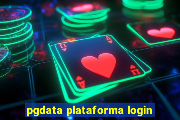 pgdata plataforma login