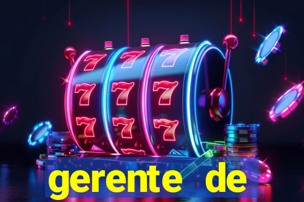 gerente de plataforma slots