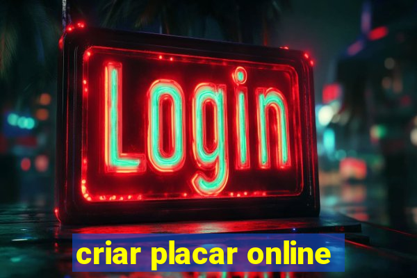 criar placar online