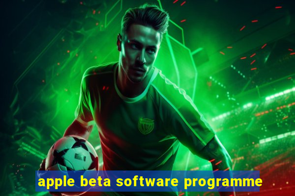 apple beta software programme