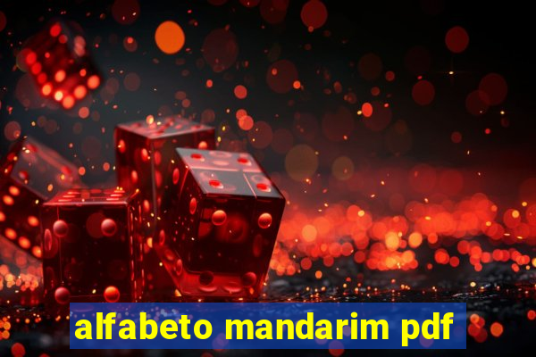 alfabeto mandarim pdf