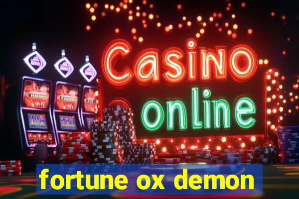 fortune ox demon