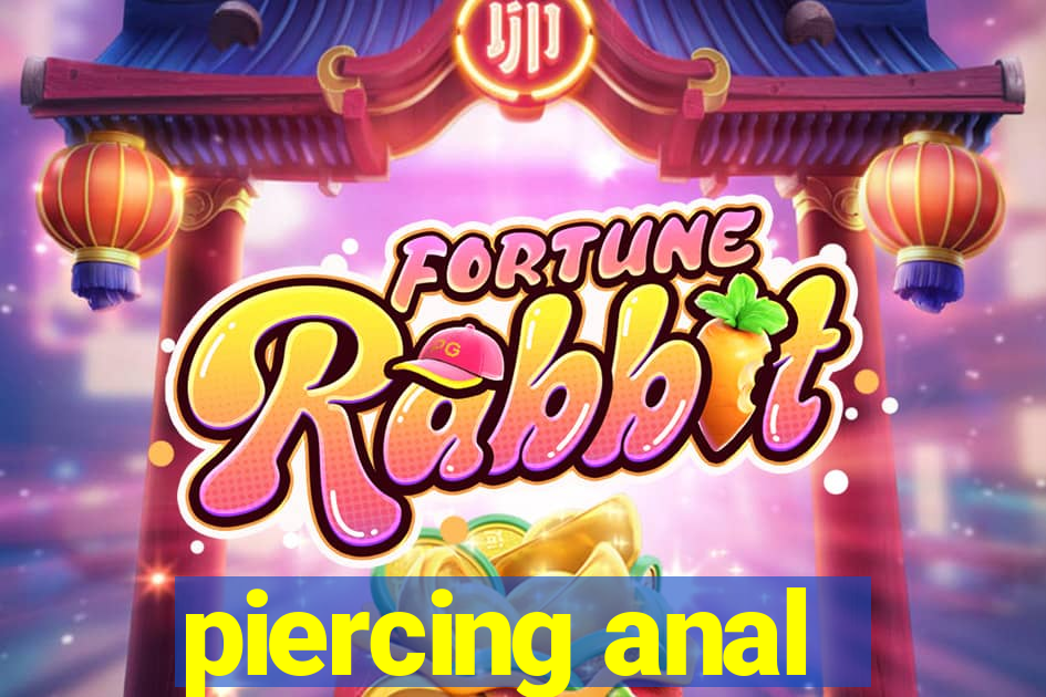 piercing anal