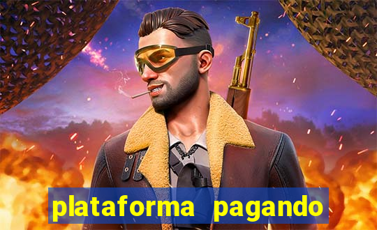 plataforma pagando no cadastro