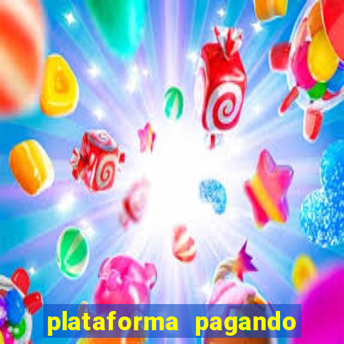 plataforma pagando no cadastro