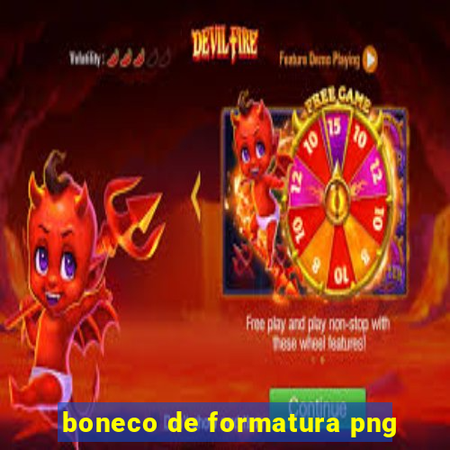 boneco de formatura png