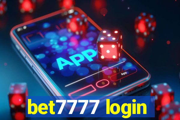 bet7777 login