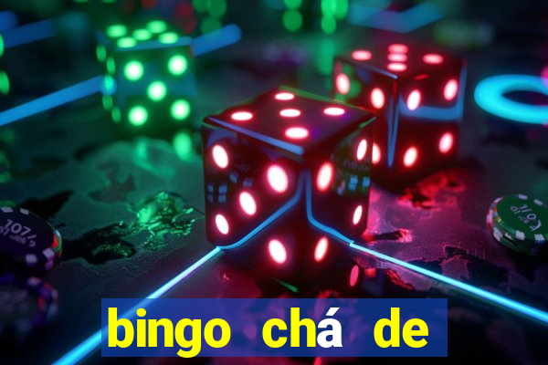 bingo chá de bebê excel