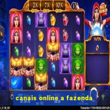 canais online a fazenda