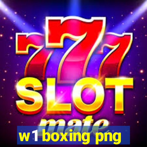 w1 boxing png