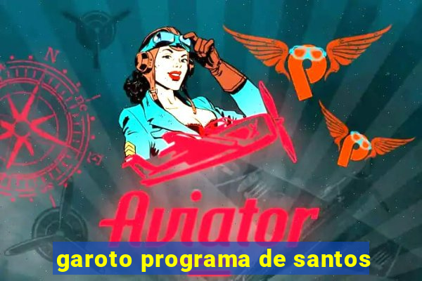 garoto programa de santos