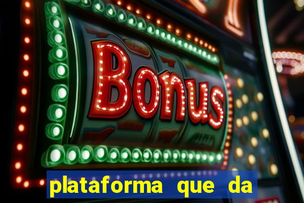 plataforma que da 30 reais para jogar