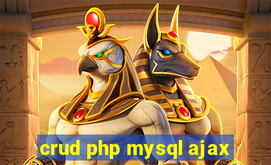 crud php mysql ajax