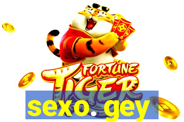 sexo. gey