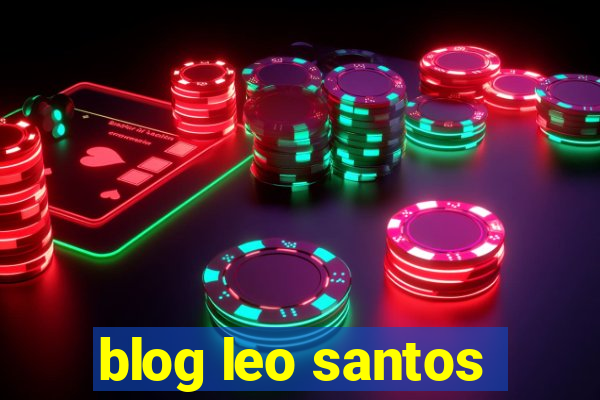 blog leo santos