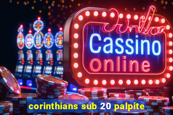 corinthians sub 20 palpite