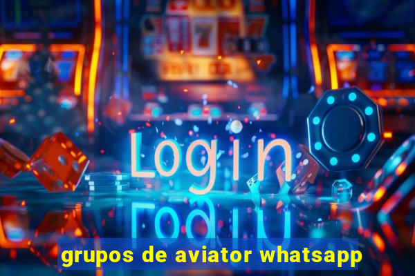 grupos de aviator whatsapp