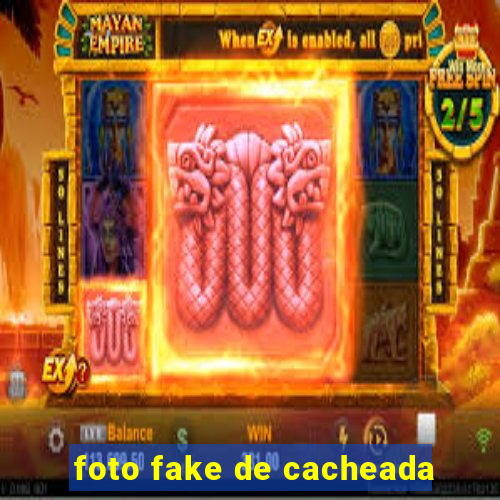 foto fake de cacheada