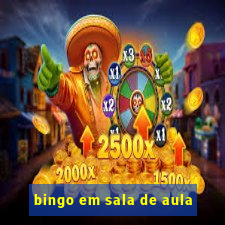 bingo em sala de aula