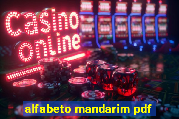 alfabeto mandarim pdf