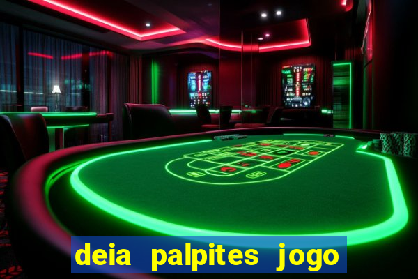 deia palpites jogo do bicho