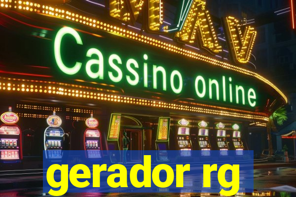 gerador rg