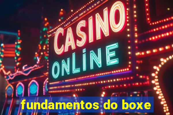 fundamentos do boxe