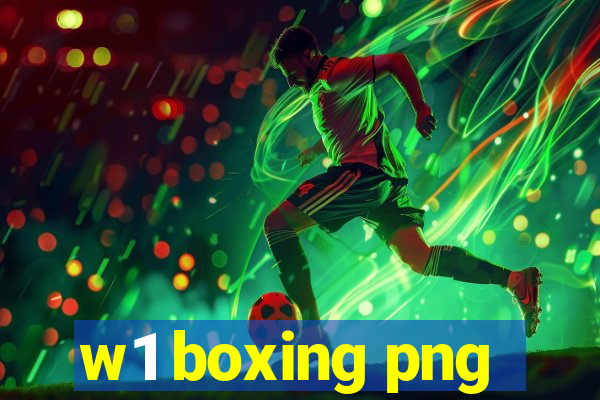 w1 boxing png