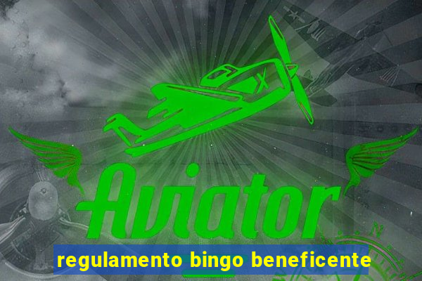 regulamento bingo beneficente