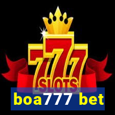 boa777 bet