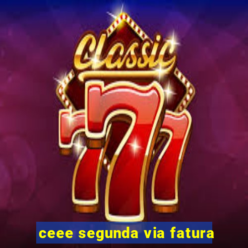 ceee segunda via fatura