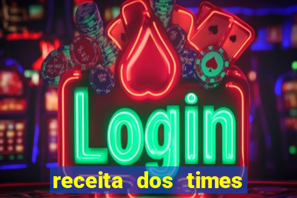 receita dos times brasileiros 2024
