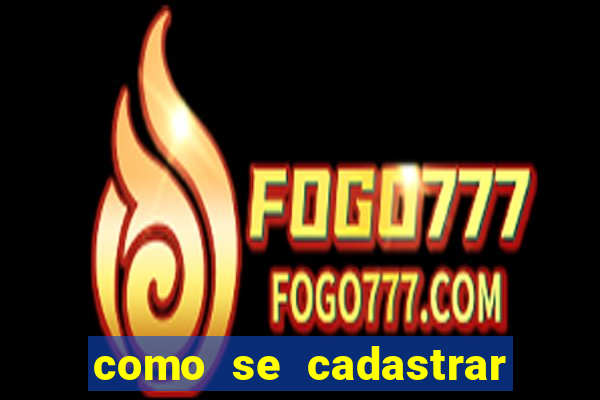 como se cadastrar no goocli