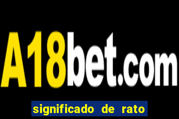 significado de rato na umbanda