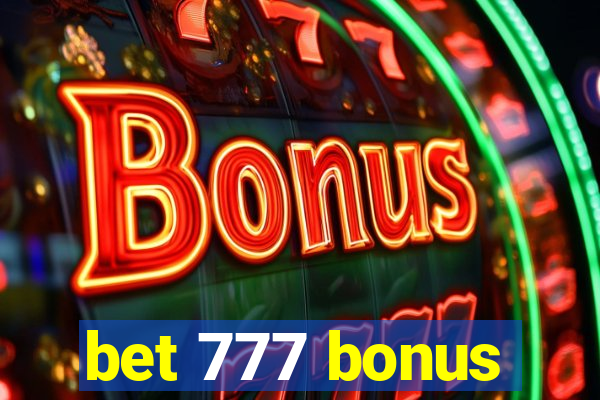 bet 777 bonus