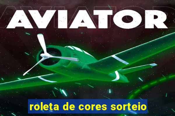 roleta de cores sorteio
