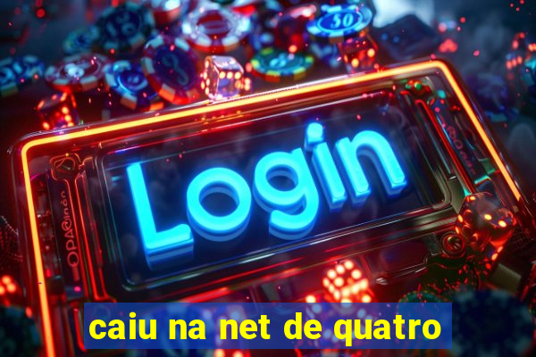 caiu na net de quatro