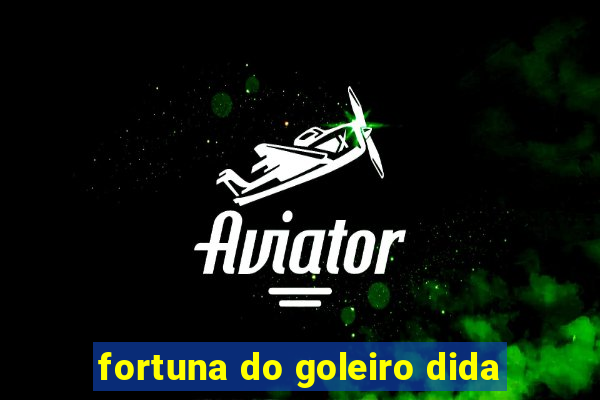 fortuna do goleiro dida