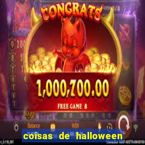coisas de halloween com f