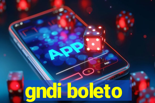 gndi boleto