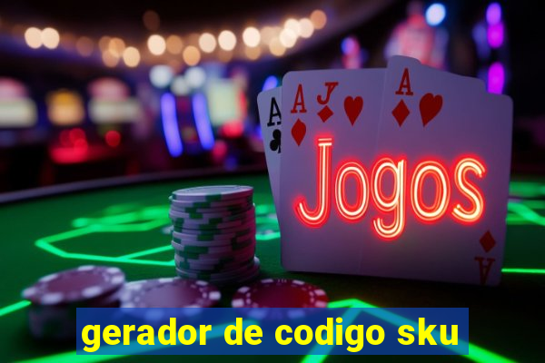 gerador de codigo sku