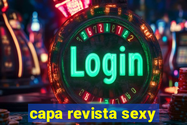capa revista sexy