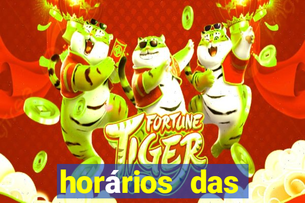 horários das plataformas de jogos