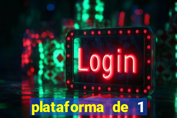 plataforma de 1 real fortune tiger