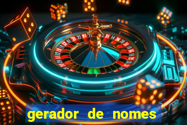 gerador de nomes para jogos